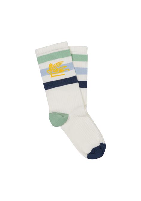 Calzini con logo ETRO KIDS | GY0P10 Z0396101AZ